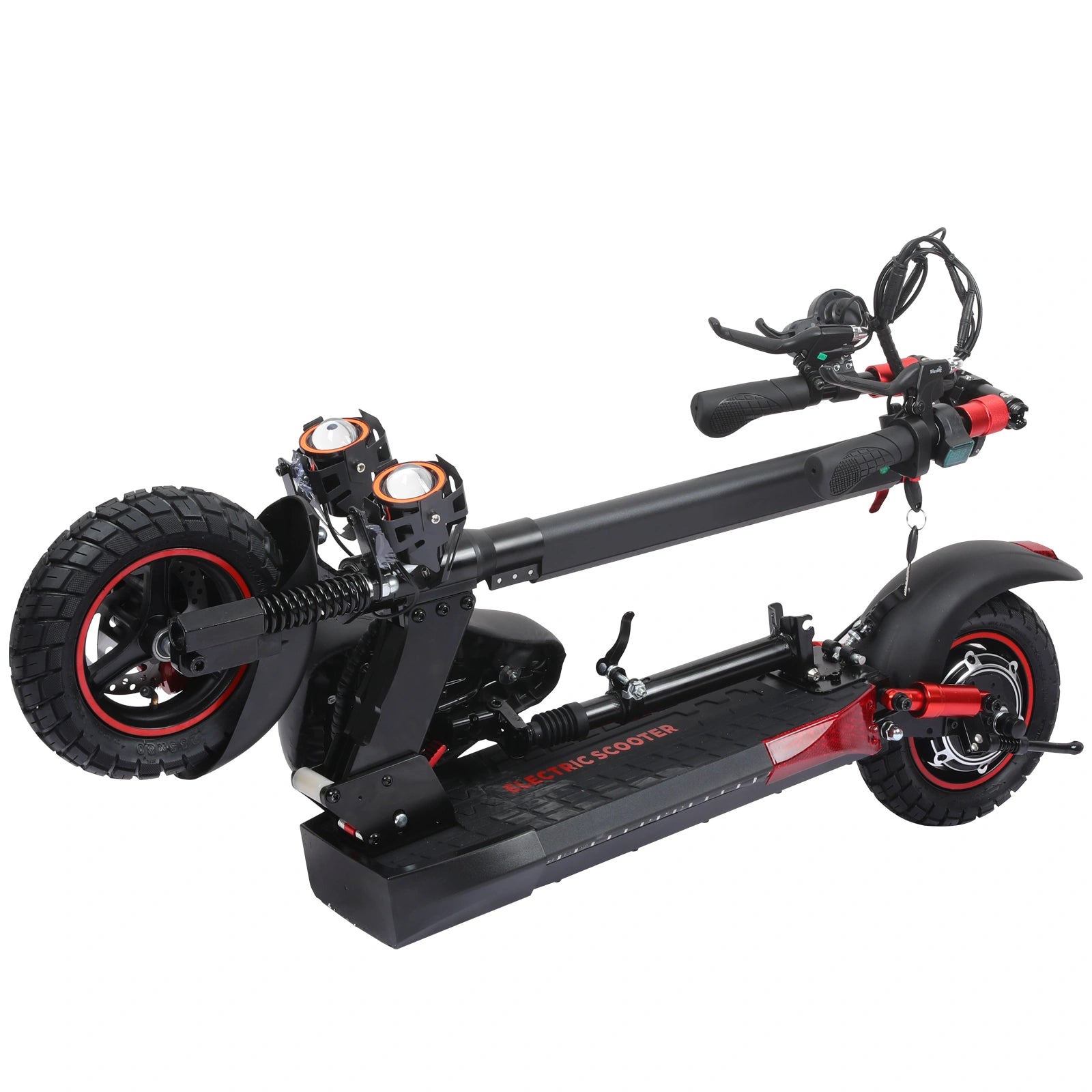 FREEBOY J01 Electric Scooter – 800W Motor, 55KM Range, 45KM/H Speed, Comfortable Seated Commuter