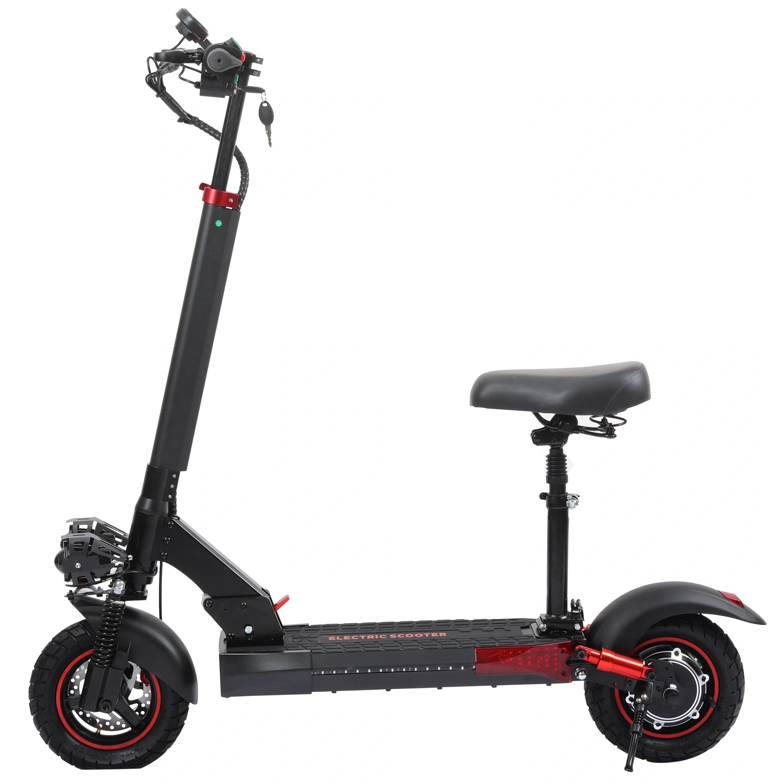 FREEBOY J01 Electric Scooter – 800W Motor, 55KM Range, 45KM/H Speed, Comfortable Seated Commuter
