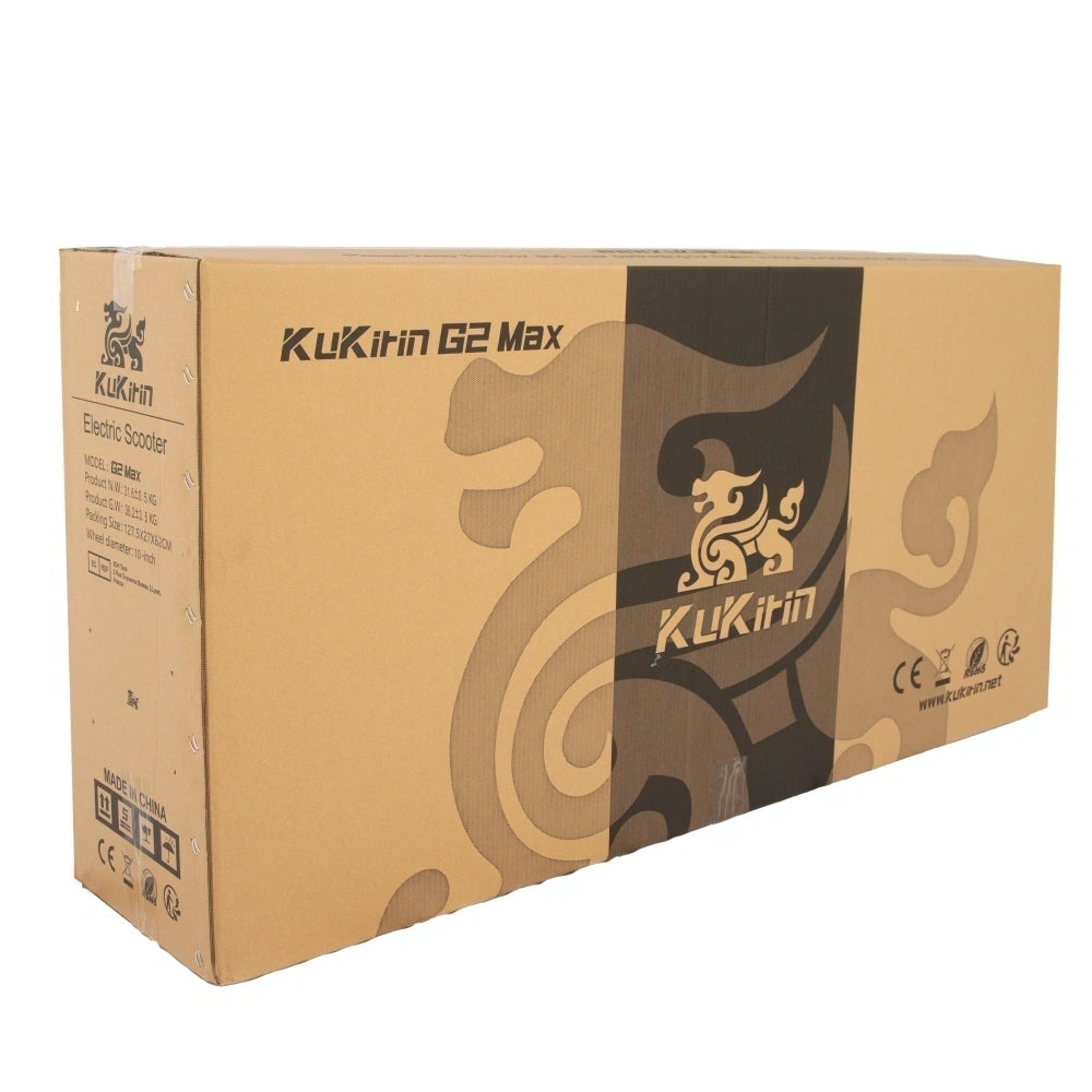 KuKirin G2 Max Electric Scooter – 1000W Power, 70km Range, 55km/h Speed, Detachable Seat