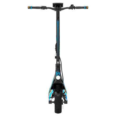 Drive Tron DT06 Electric Scooter | No Stem Lock Design with Blue Cyan Style & Advanced Suspension System