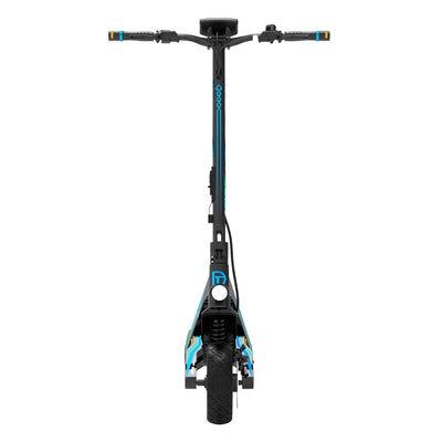 Drive Tron DT06 Electric Scooter | Stem Lock Folding Scooter with Blue Cyan Design & Advanced Suspension System