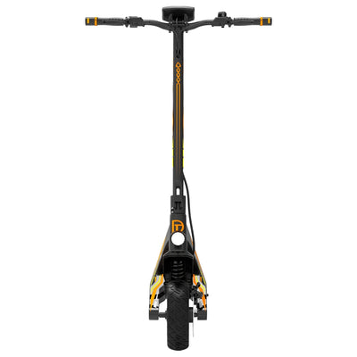 Drive Tron DT06 Electric Scooter | No Stem Lock Design with Orange Yellow Racing Style & High-Performance Suspension