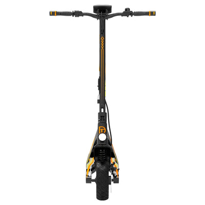Drive Tron DT06 Electric Scooter | Foldable Scooter with Stem Lock, Orange Yellow Design & Advanced Suspension System