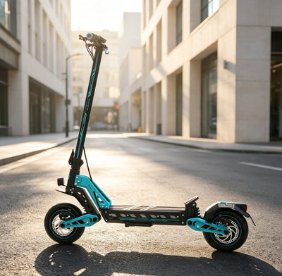 DriveTron DT10 Elektroroller mit einem Motor | 1400 W Spitze | 50 km/h | 51 km Reichweite