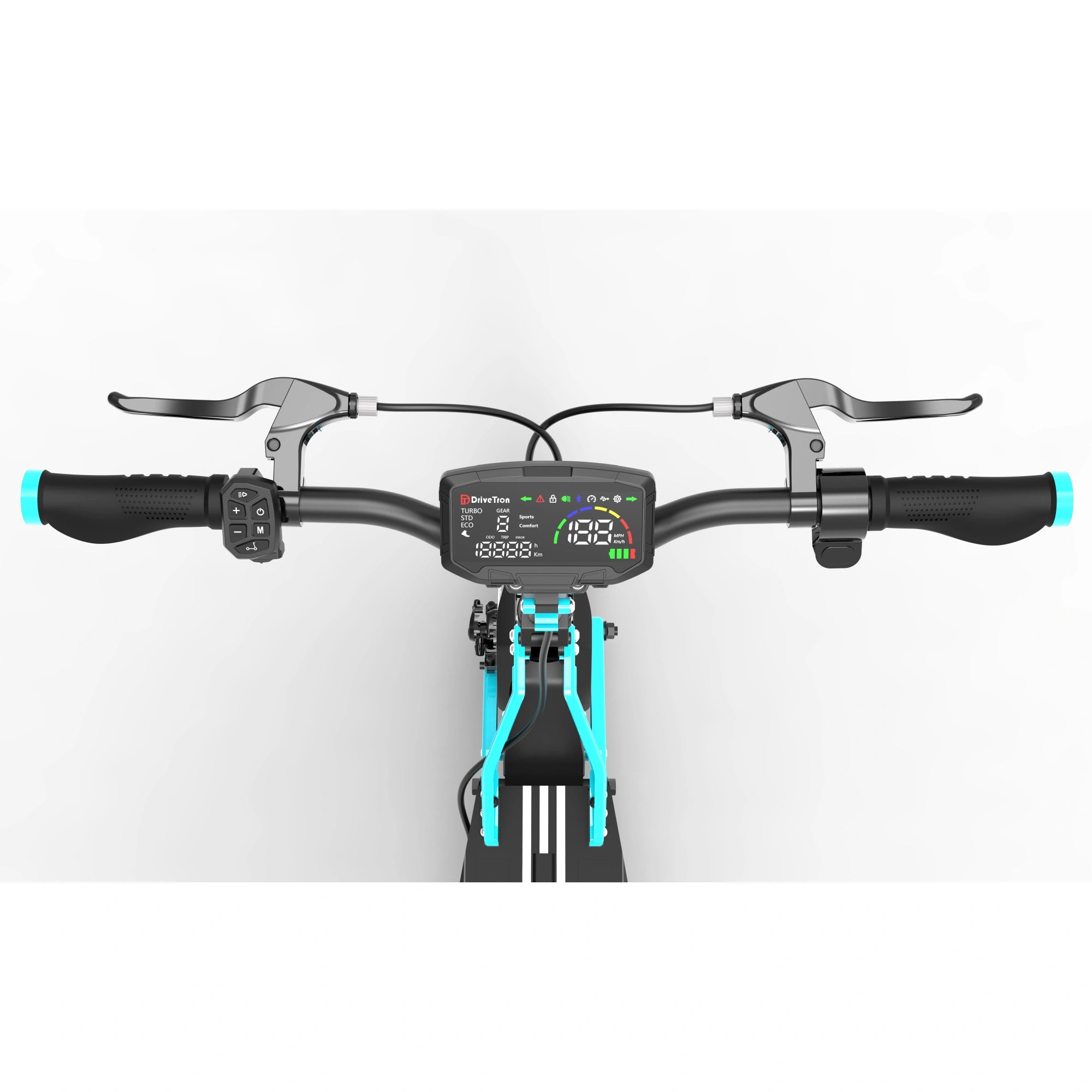 DriveTron DT10 Single Motor Electric Scooter | 1400W Peak | 31 MPH | 32-Mile Range