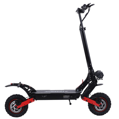 FREEBOY H6 Electric Scooter – Dual 1200W Motors, 48V 21Ah Battery, 60KM/H Top Speed