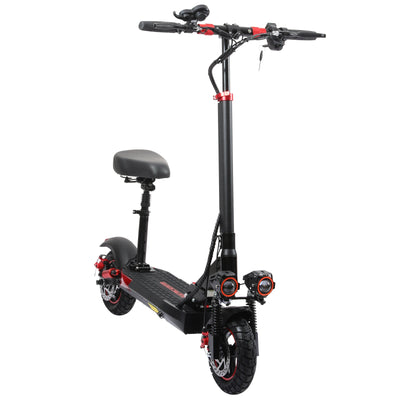 FREEBOY J01 Electric Scooter – 800W Motor, 55KM Range, 45KM/H Speed, Comfortable Seated Commuter