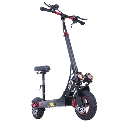 FREEBOY J01 Electric Scooter – 800W Motor, 55KM Range, 45KM/H Speed, Comfortable Seated Commuter